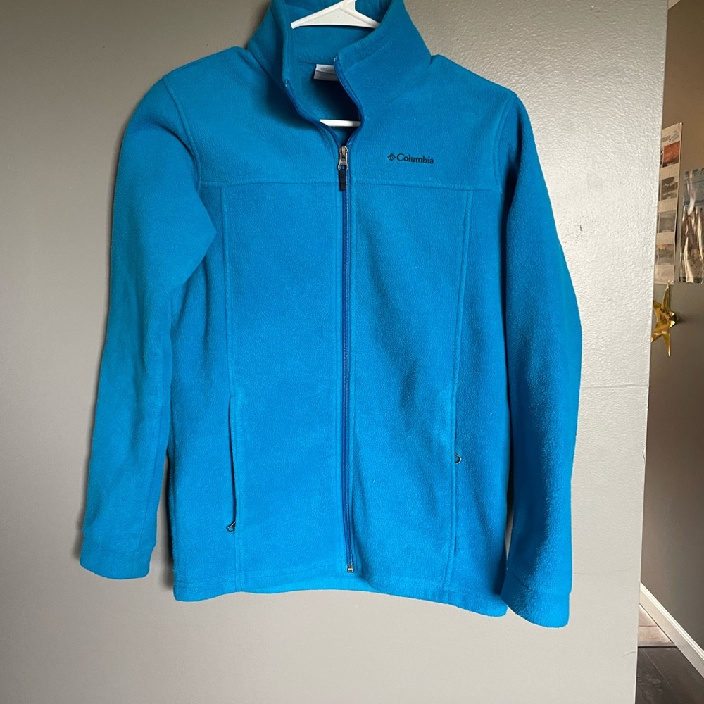 Blue Columbia jacket size 14-16